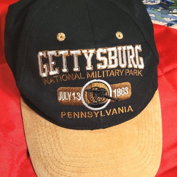 Gettysburg Battlefield Embroidered Souvenir Hat - Picture 2 of 5